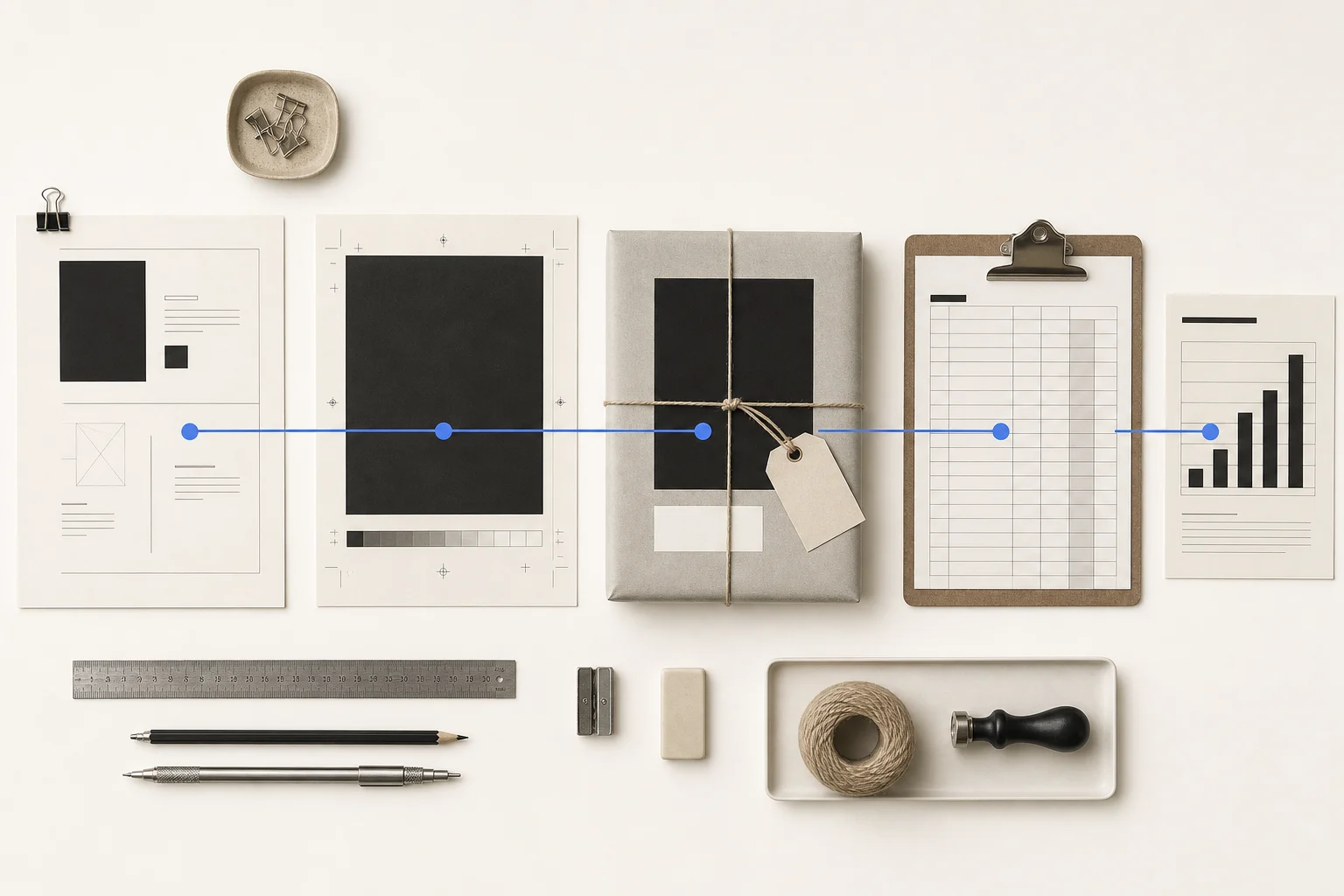 A working dD Creative business software interface